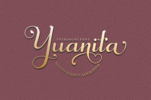 Yuanita - Modern Calligraphy Font Font Download