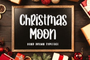 Christmas Moon Font Download