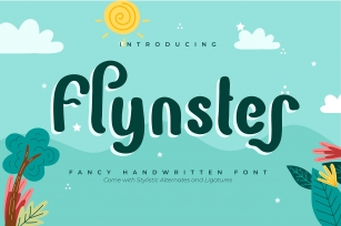 Flynster | Fancy Handwritten Font Font Download
