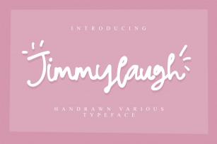 Jimmylaugh | Handwritten Font Font Download