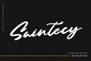 Saintecy-Handwritten Font Font Download