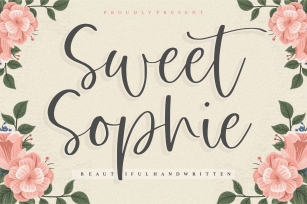 Sweet Sophie Beautiful Handwritten Font Font Download