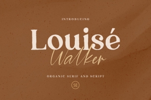 Louise Walker - FONT DUO Font Download