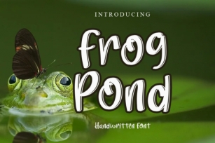 Frog Pond Font Download
