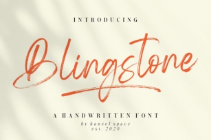 Blingstone Font Download