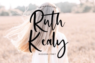 Ruth Kealy Font Download