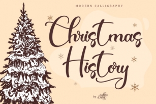 Christmas History Font Download