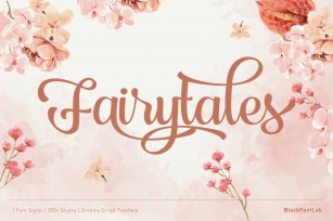 Fairytales - Classical Script Font Font Download