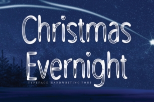 Christmas Evernight Font Download