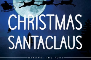 Christmas Santa Claus Font Download