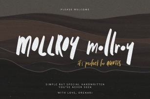 Mollroy Font Download