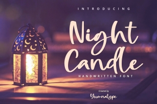 Night Candle Font Download