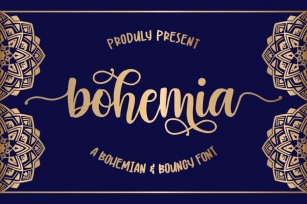 Bohemia a Script with Swash Font Download