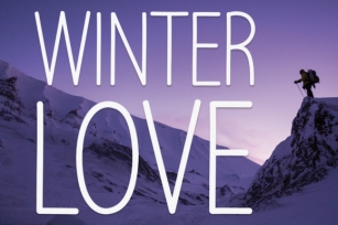 Winter Love Font Download