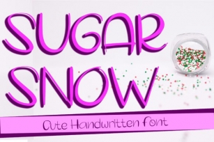 Sugar Snow Font Download