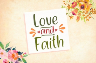 Love And Faith Font Download