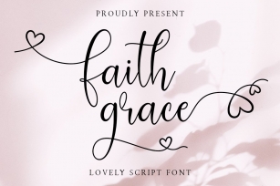 Faith Grace Lovely Script Font Download