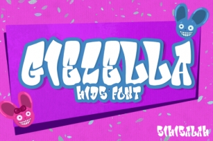 Giecella Kids Font Download