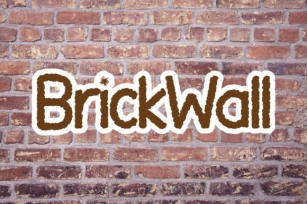 Brickwall Font Download