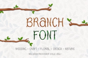 Branch Font Download