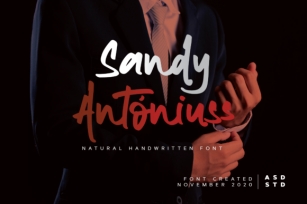Sandy Antoniuss Font Download