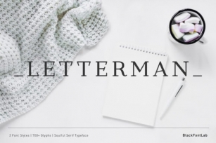 Letterman Font Download