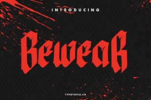 Bewear Font Download