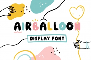 Airballoon Display Font Font Download