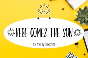 Here Comes the Sun Font Download