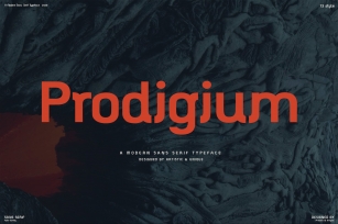 Prodigium - Sans Serif Font Family - OTF, TTF Font Download