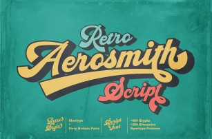Aerosmith Font Download