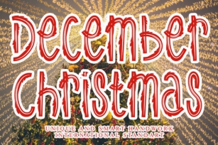 December Christmas Font Download