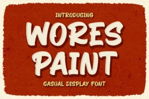 Wores Paint Font Download