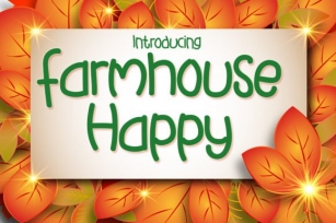 Farmhouse Happy Font Download