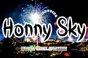 Honny Sky Font Download
