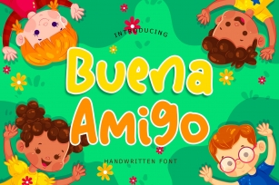 Buena Amigo Handwritten Font Font Download