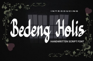 Bedeng Holis Font Download