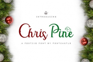 Chris Pine Font Download