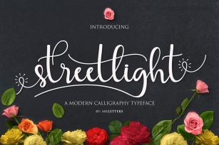 Streetlight Script | WEB FONT Font Download