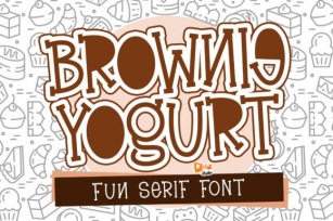 Brownie Yogurt Font Download