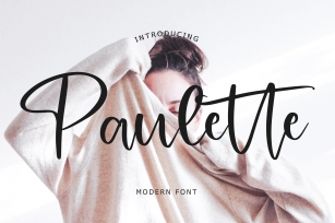 Paulette Modern Font Font Download