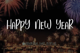 Heppy New Year I WEB FONT Font Download