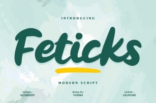 Feticks Font Download