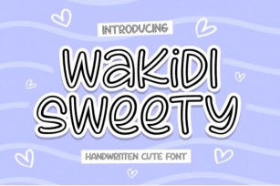 Wakidi Sweety Font Download