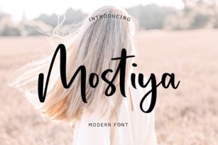 Mostiya Font Download