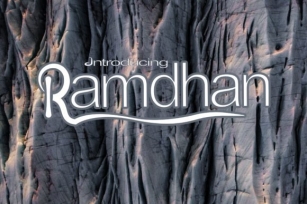 Ramdhan Font Download