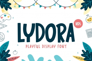 Lydora Kids - Display Font Font Download