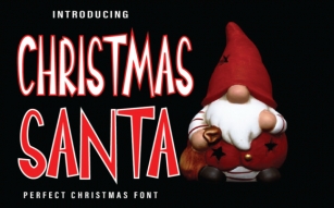 Chrismas Santa Font Download