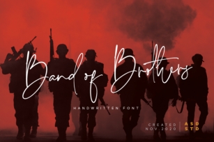 Band of Brothers Font Download
