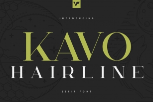 Kavo Serif Hairline Font Download